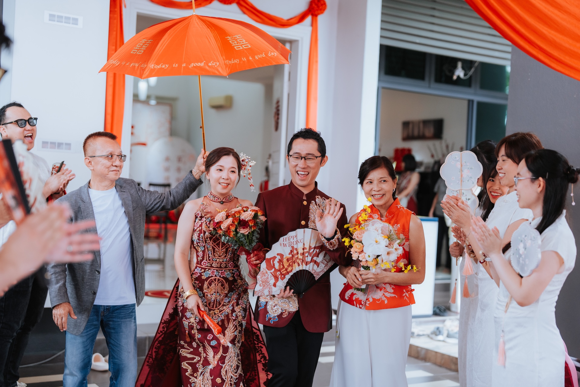 Morning ceremony photo